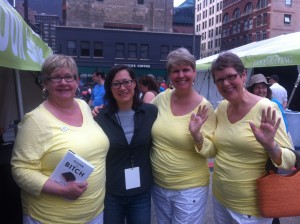 Super fun to meet the Chicago Tribune's own Monica Eng. She brought Wheat Belly into our lives, along with April.