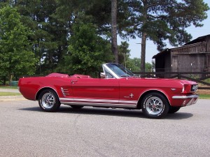 convertible red